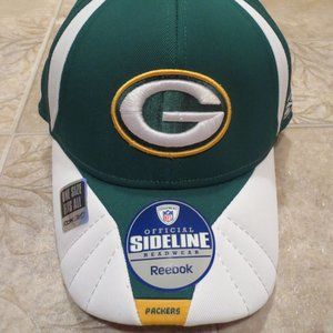 NFL Green Bay Packers Baseball Cap Hat, Green & White (72)